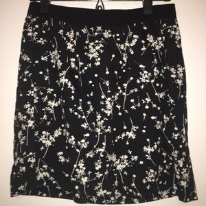Ann Taylor Floral Pencil skirt